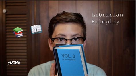 Asmr • Roleplay 📖 Librarian 📚 Taps Whispering Youtube