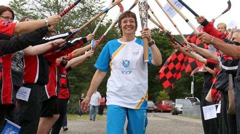 As It Happened Queens Baton Relay Day 29 Highlands Bbc News