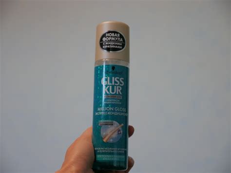 Спрей для волос Gliss kur million gloss | отзывы