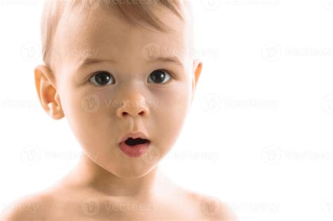 Closeup shot of surprised little boy face. 16264196 Stock Photo at Vecteezy