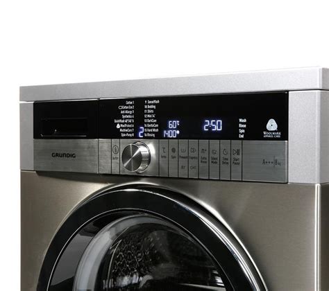 Buy Grundig Gwn48430c Washing Machine Stainless Steel Free Delivery