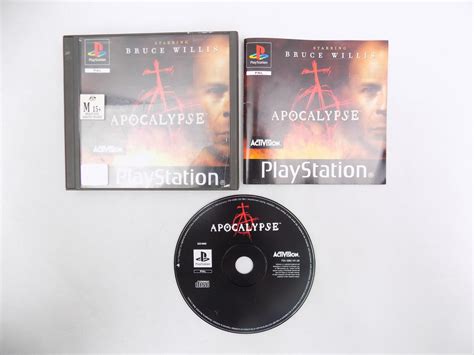 Mint Disc Playstation 1 Ps1 Apocalypse – Inc Manual Free Postage ...