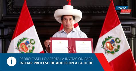 Pedro Castillo acepta la invitación para iniciar proceso de adhesión a