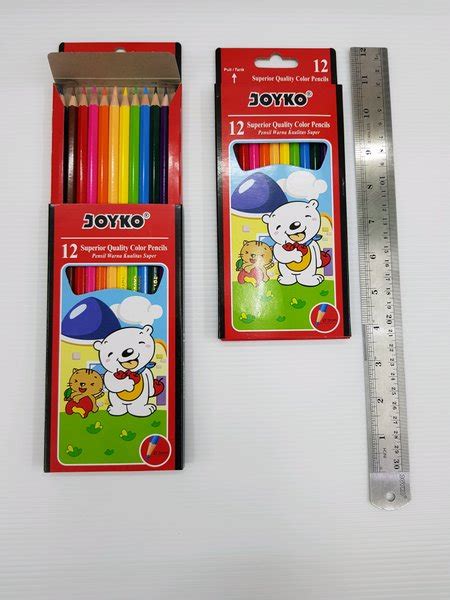 Jual Produk 12 Panjang Color Pencil Joyko Termurah Dan Terlengkap April