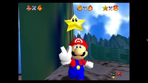 Super Mario 64 16 Star Speedrun 57 25 Youtube