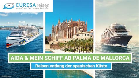 Aida Mein Schiff Starten Ab Palma De Mallorca Youtube