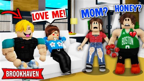 My Mom Is A Cheater Brookhaven Rp Mini Movie Roblox Youtube