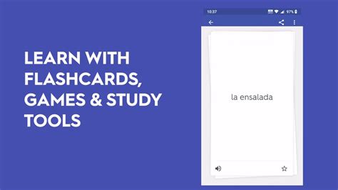 The Quizlet Android App Learn With Flashcards Games Study Tools