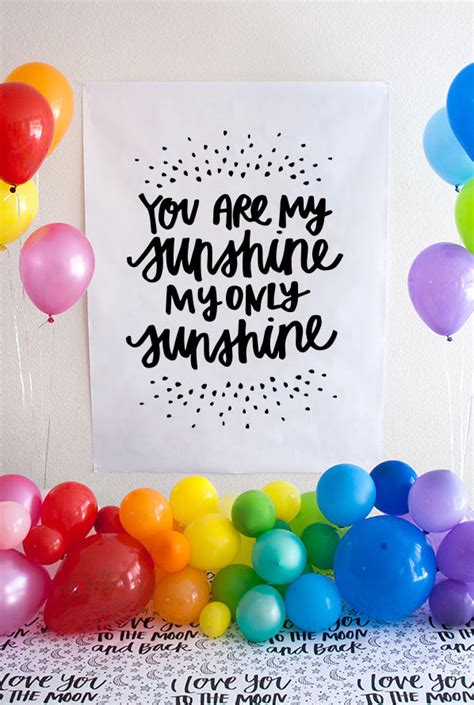 You Are My Sunshine Baby Shower | Caravan Shoppe