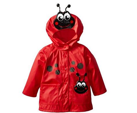 Girl Frog Rain Coat Girls Enhanced Radiance Frog Rain Slicker Baby Rain