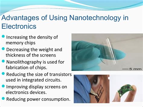 APPLICATIONS OF NANOTECHNOLOGY IN ELECTRONICS.