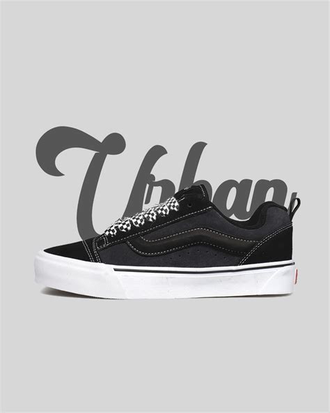 Vans Knu Skool Vlt Lx Black Charcoal Urban Collection