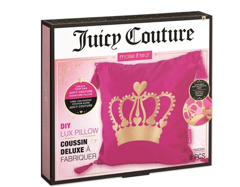 Make It Real Juicy Couture Diy Lux Pillow Happy Tots