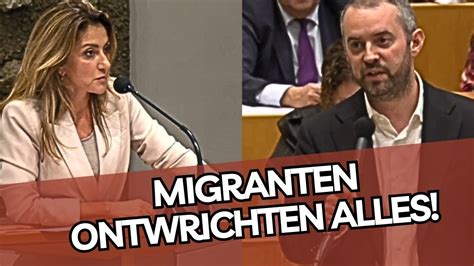 Yesilgöz pakt LINKS aan Migranten ONTWRICHTEN alles ook de