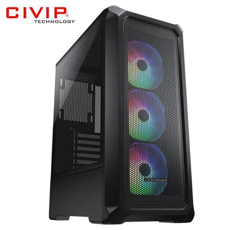 Case Cougar Archon Mesh Rgb Black K M Qu T Rgb Atx Matx Mitx