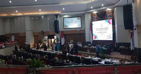 HJB Ke 542 DPRD Kabupaten Bogor Gelar Rapat Paripurna Istimewa