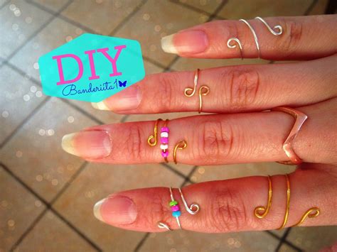 Diy Anillos Originales Diy Wire Rings Tutorial Anillos Originales