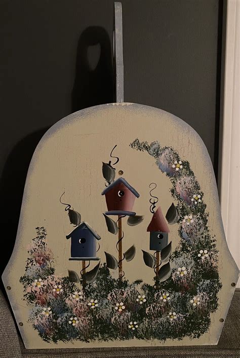 Kenyield Wooden Garden Caddy Hand Painted 19 X 13 Ebay