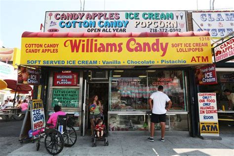 Coney Island Brooklyn New York Soft Serve Ice Cream Nathans Famous