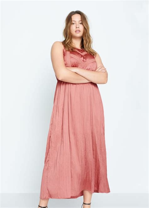 Mango Pleated Long Dress Best Summer Dress Trends 2020 POPSUGAR