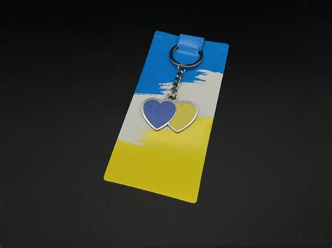 Брелоки металеві. Символіка України.