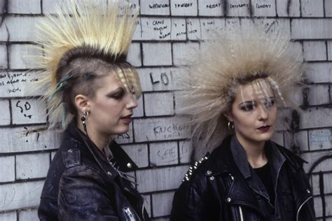 Панк прически женские (72 фото)