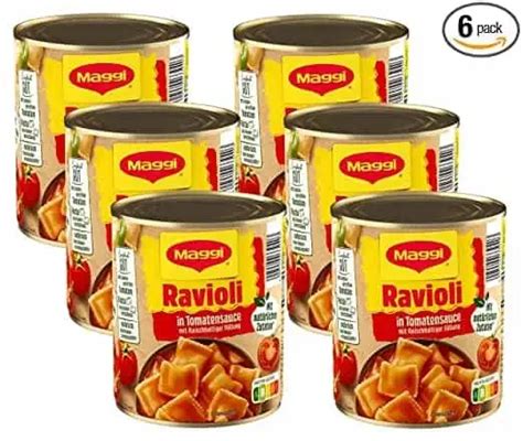 MAGGI Ravioli In Tomatensauce 6er Pack 6 X 800 G Ab 10 75 Inkl