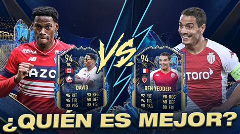 QUIÉN ES MEJOR 94 DAVID O 94 BEN YEDDER TOTS FIFA 23 TOTS DOBLE