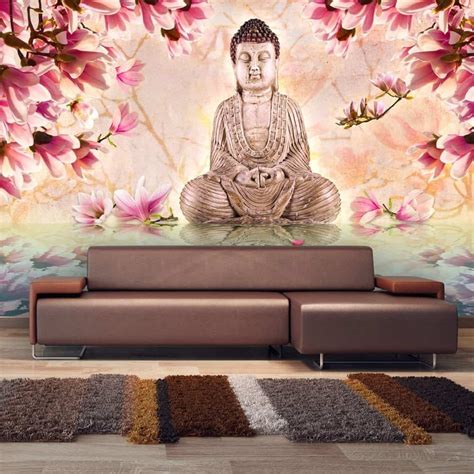 Fototapeta Budda I Magnolia