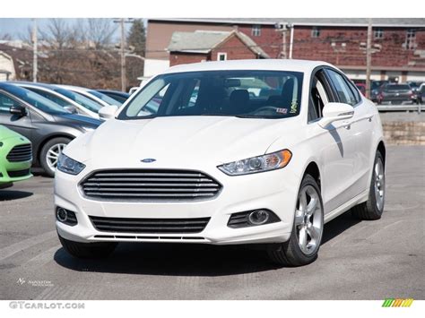 2016 White Platinum Tri Coat Metallic Ford Fusion Se Awd 111328425 Car Color