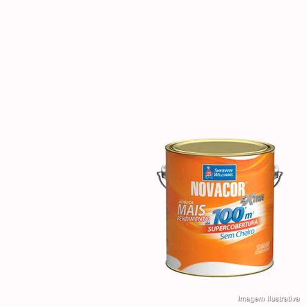 Tudo Sobre Tinta Acr Lica Novacor Extra Standard Fosco Areia Litros