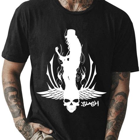 Camiseta Slash Rockwear Preta Elo Produtos Especiais