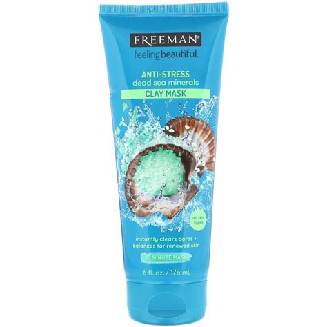 Freeman Feeling Beautiful Anti Stress Dead Sea Minerals Clay Mask Ml