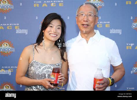 Christina Hsu And Ron Hsu Arrive At The Amazing Race 10 Year