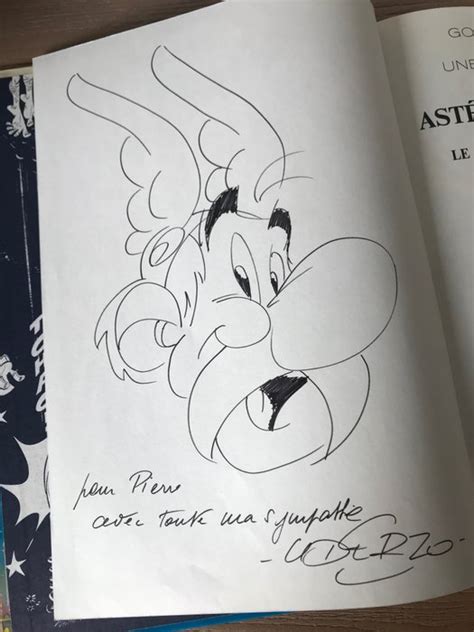 Asterix T28 Astérix chez Rahazade avec dédicace Albert Catawiki