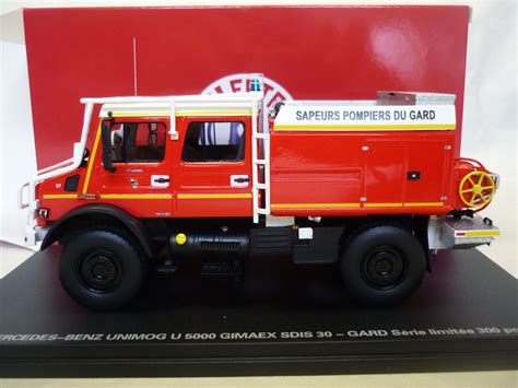 Camion Mercedes Unimog Gimaex SDIS 30 Pompiers Alerte 1 43 Les