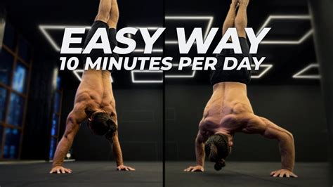 How To Do Handstand Push Up 8 Easy Step To Achieve Youtube