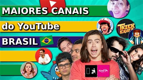 Os Maiores Canais Do Youtube Brasil Top Atualizado