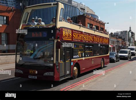 Sightseeing bus in London Stock Photo - Alamy