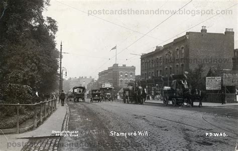 Postcards Then and Now: Stamford Hill, North London c1913