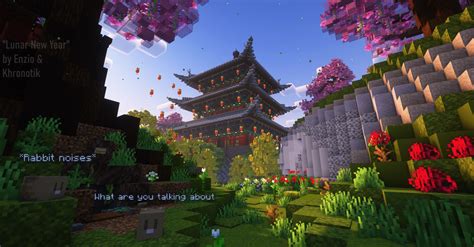 Build Challenge Lunar New Year Minecraft