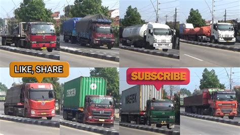 Truk Trailer Gandeng Kontener And Tronton Nissan Diesel Hino Isuzu