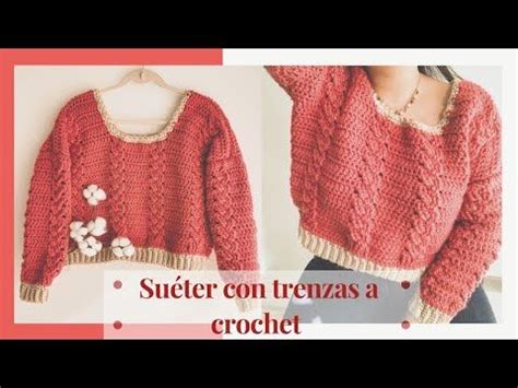 Tutorial De Su Ter A Crochet Con Trenzas Youtube Crochet Vest