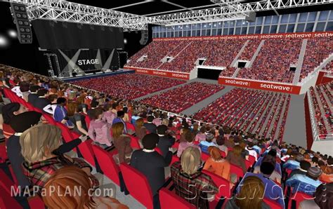 Birmingham Genting Arena NEC (LG Arena) - Block 12 - Row T - Fully seated