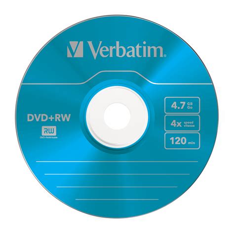 Buy DVD+RW Colours | Verbatim DVD Recordable & Rewritable Discs ...