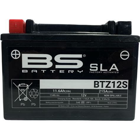 BATERIA BTZ12S YTZ12S XTZ12 ACTIVADA BS BATTERY