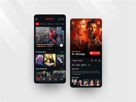 Movieflix Ott Platform App Design By Bmv System Integration Pvt Ltd