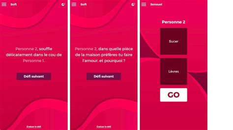 Cette Application Vous Propose Une Version Coquine Du Jeu Vérité Et