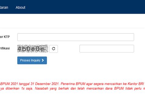 Cek Nik Ktp Di Eform Bri Co Id Sebelum Tahun Baru Bpum Rp