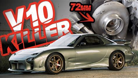 Mazda RX7 GAPS Supercar On The Street Turbo Rotary V10 Killer